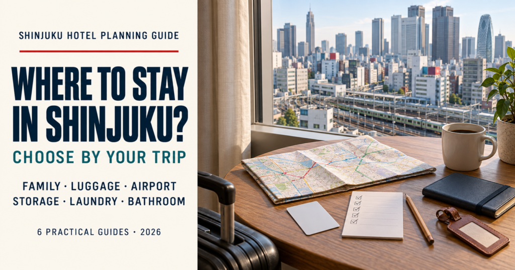 Where to stay in Shinjuku hotel planning guide for different travel needs